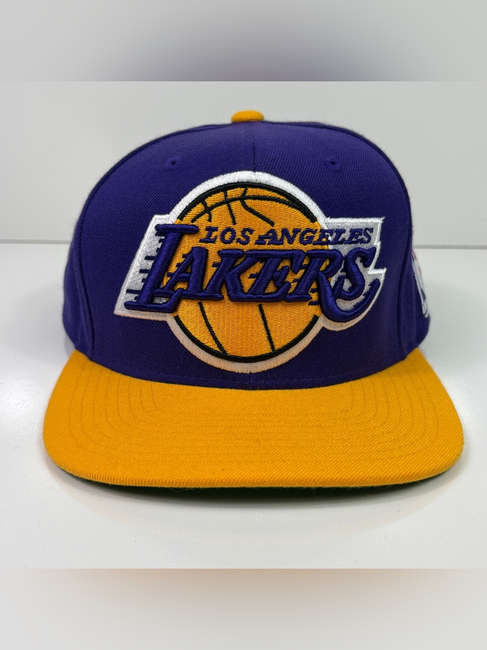 Los Angeles Lakers Mitchell & Ness NBA Hardwood Classics Cap Snap Back Hat